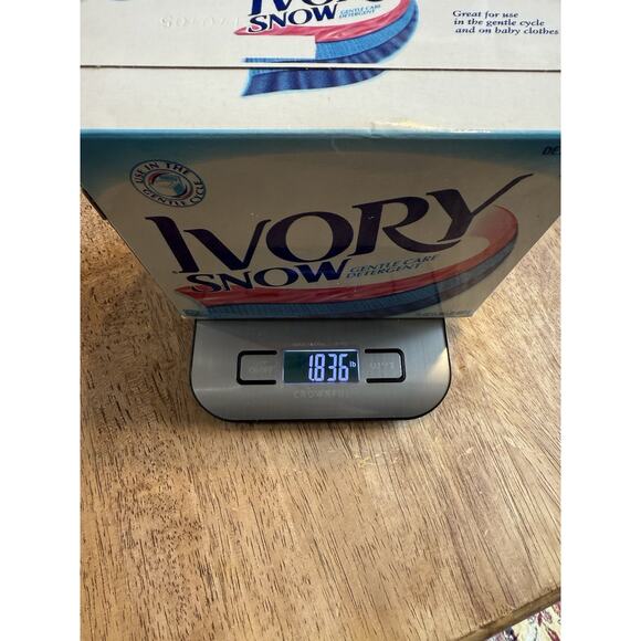 Ivory Snow Gentle Care Laundry Detergent Powder Gentle Cycle 24 OZ 15 Loads NOS - Picture 6 of 6